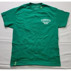 Vintage LRG Carrots Research Group Men's Green T-Shirt Medium